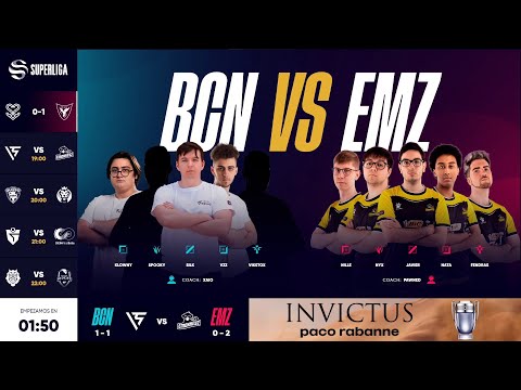 BCN SQUAD VS EMONKEYZ CLUB - RESUMEN JORNADA 3 SLO - TEMPORADA DE VERANO