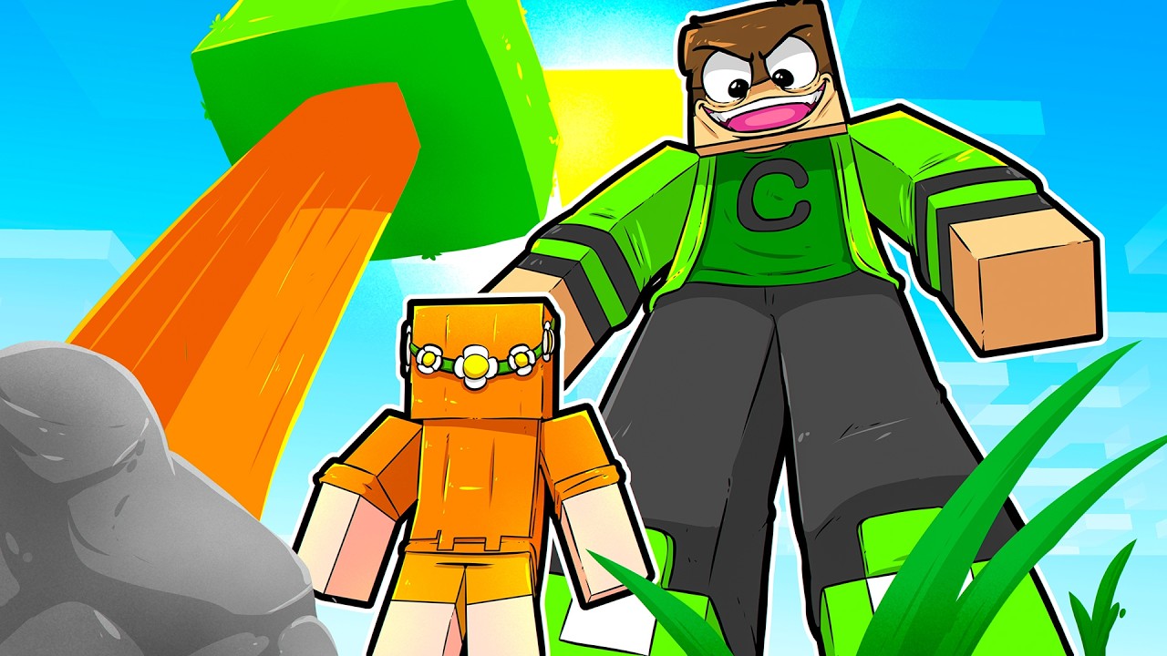 Cadres EVOLUI de TAMANHO no Minecraft!