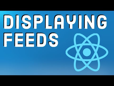 React Tutorial 19 Displaying contents at Feeds component