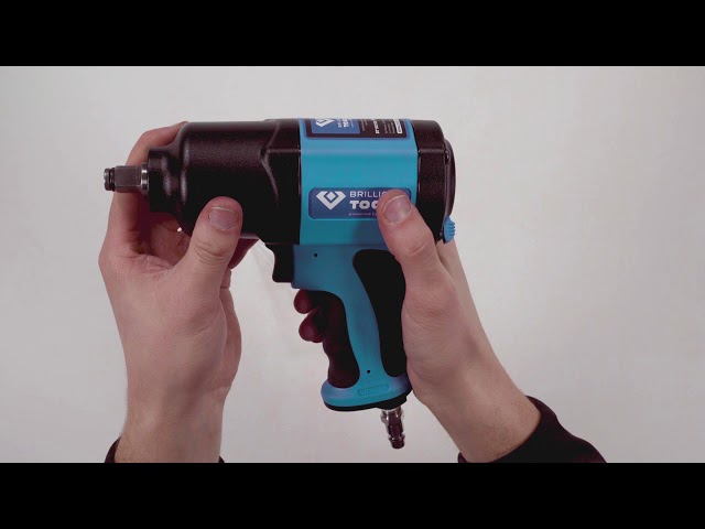 Video Teaser für BRILLIANT TOOLS BT160100 1/2" Druckluft-Schlagschrauber 1450NM (Unboxing)