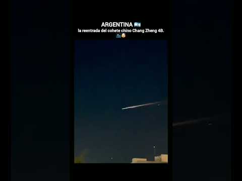 ¿Qué cayó en Bahía Blanca? 🚀 El misterio del Cohete Chino CZ-4B​ #argentina #shortvideo #shorts
