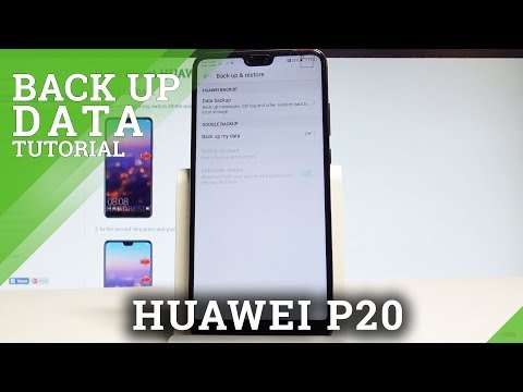 How to Back Up Data in HUAWEI P20 - Enable Google Backup |HardReset.Info