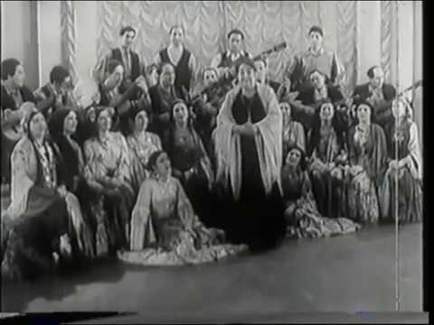 1. FILM - MARIA SKVORCOVA - CYGANSKI TEATR " ROMEN " 1951r. " KAJ JONE "