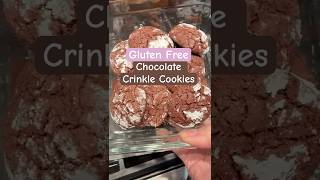 Gluten free Crinkle Cookies 🍪 #healthylifestyle #easyrecipe #glutenfree #Cookies
