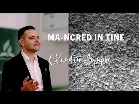 Domnul meu, ma-ncred in Tine - Claudiu Agapie