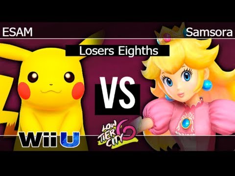 LTC 6 - PG | ESAM (Pikachu) vs Samsora (Peach) Losers Eighths - Smash 4