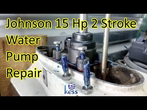 Johnson 15Hp 2Stroke  Water  Pump  Repair