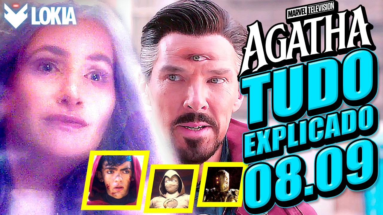MORTE DO UNIVERSO! AGATHA EP 8 e 9 FINAL DESMONTADO: ARANHAVERSO, DR. ESTRANHO 3, ANÁLISE e DETALHES