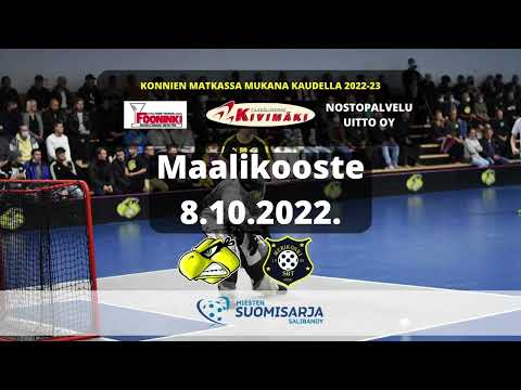 Maalikooste Konnat - Merikoski SBT 8.10.2022.