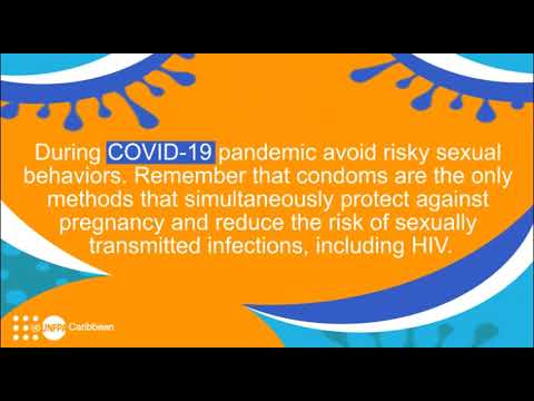 AUDIO message from UNFPA Caribbean during #COVID19 pandemic: Avoid risky sexual behaviors
