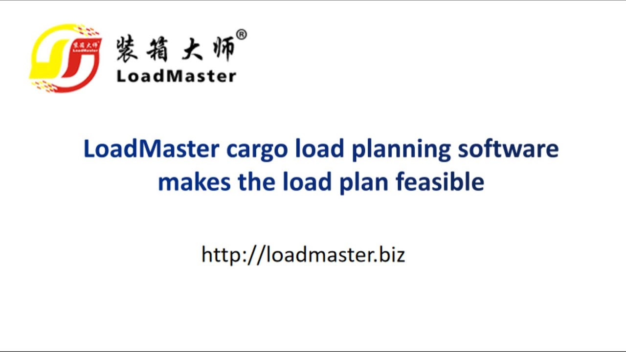 LoadMaster cargo load planning software makes the load plan feasible