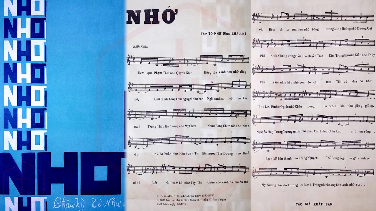 Tờ Nhạc Xưa Trước 1975