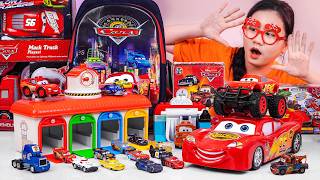 Download lagu Disney Pixar Cars Toys Unboxing Review | Disney Pixar Cars Go Truck Race Track & Tayo the Little Bus mp3