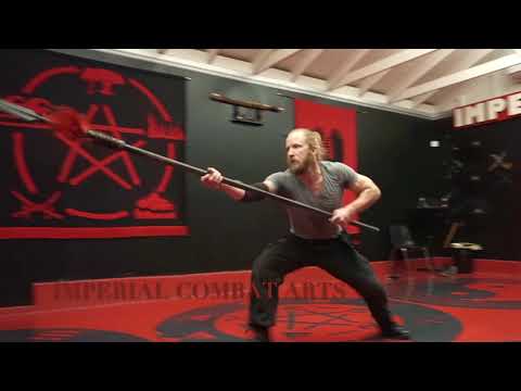 Sifu Warfield - Heavy Spear - Imperial Combat Arts
