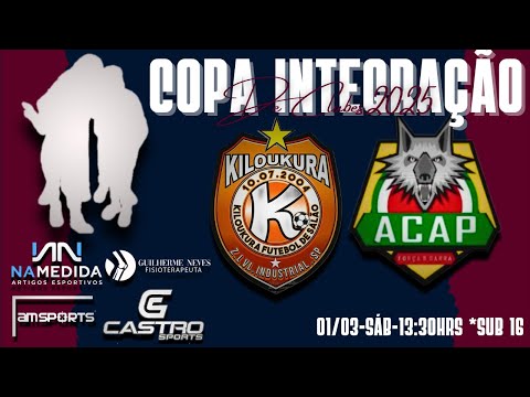 COPA INTEGRAÇÃO DE CLUBES (KILOUCURA X ACAP) FUTSAL 2025 SUB16