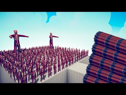 100x COLOSSAL + TITAN vs EVERY GOD - TABS | Totally Accurate Battle Simulator