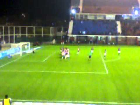 San Lorenzo 2 Estudiantes 0 - Gol de Navarro desde la Platea Sur.