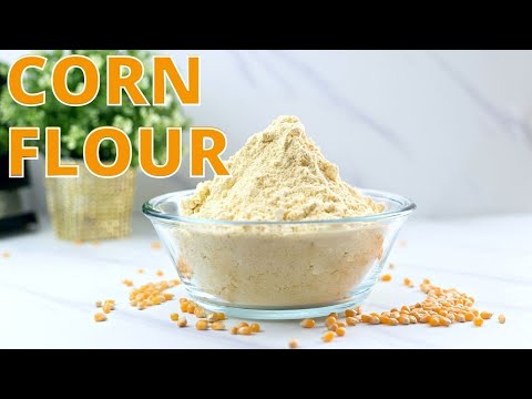Corn Flour || How to Make Corn Flour at Home || Maize Flour