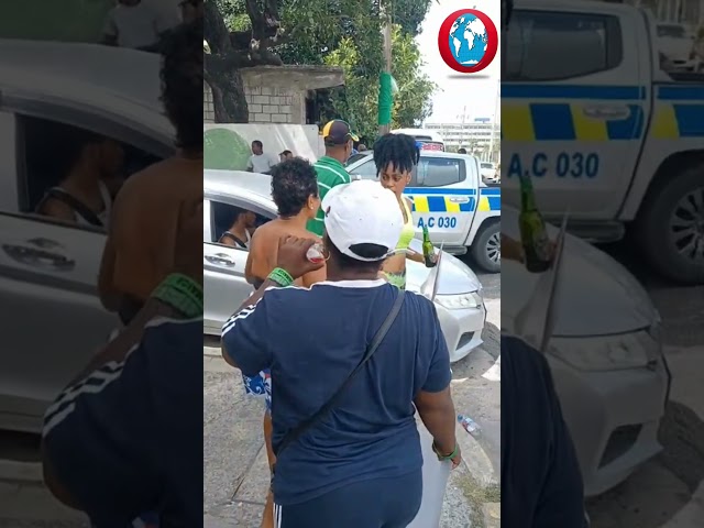 WATCH: JLP supporters stage counter protest to PNP demonstration ...