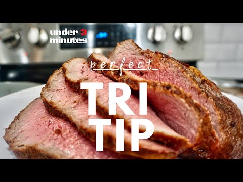 The PERFECT Tri Tip in the OVEN. This is HOW, in under...