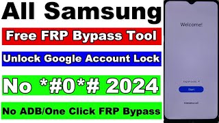 2024 All Samsung FRP Unlock/Google Account Lock Remove/Free New FRP Unlock Tool 2024/ADB Enable Fail