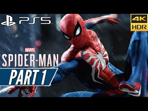 SPIDER-MAN REMASTERED (PS5) Walkthrough Gameplay PART 1 [4K 60FPS HDR] - No Commentary