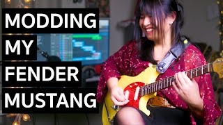 Video thumbnail for Modding my Fender Mustang #1 | Series, Parallel, & Phase Mod by nisebelle