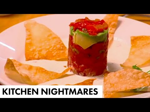 Gordon Ramsay Nearly Breaks His Tooth Eating | Kitchen Nightmares FULL EP