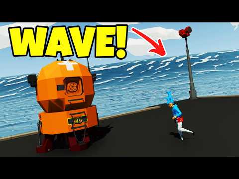 Tsunami Pods vs HUGE TSUNAMI Survival! | Stormworks