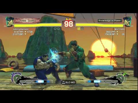 Johnry Henson (M.Bison) VS WIZ1989(M.Bison)