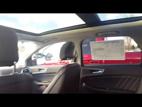 Red 2018 Ford Edge Sport AWD Review Prince George British Columbia - Prince George Ford