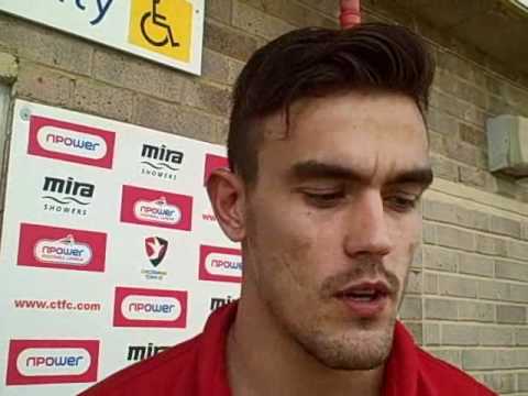 Cheltenham Town midfielder Marlon Pack after the 2-0 win over Torquay United