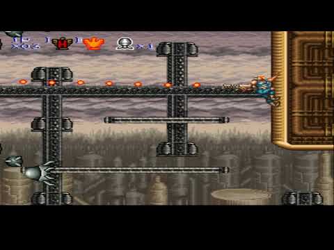 Contra Spirits (Japan) versão japonesa de Contra III: The Alien Wars (SNES)