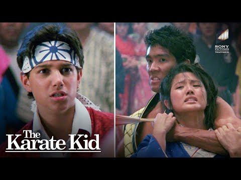 Chozen Demands a Deadly Duel with Daniel | The Karate Kid Part 2 (1986)