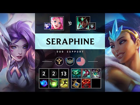 Seraphine Support vs Karma - NA Challenger Patch 25.15