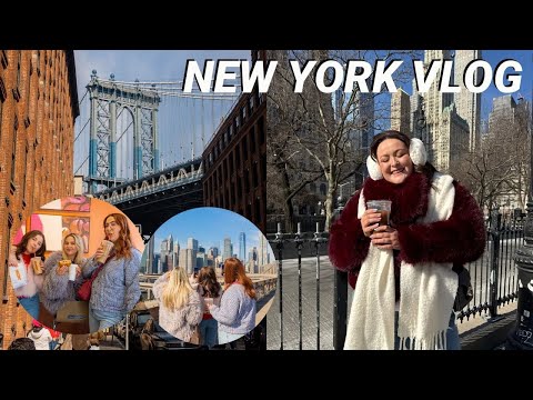 EXPLORING BROOKLYN NYC 🏙️🍩📚 sightseeing, Brooklyn Bridge & skyline views | New York Day 4 (Feb 2025)