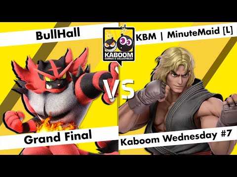 BullHall (Incineroar) vs KBM | MinuteMaid [L] (Ken, Kazuya) - Grand Final - Kaboom Wednesday #7