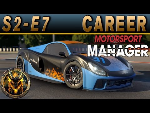 Motorsport Manager GT Career Mode S2E7 - PLACE 9TH OR WE'RE FIRED!