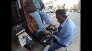 Raymond, The Singing Shoeshine Man From Little Rock, AR