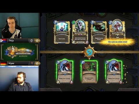 Viper vs Thijs | Hearthstone Grandmasters Europe Week 1 Day 1 | GAME 1