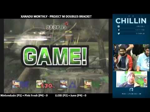 Seagull/SmashG0D (Blue) vs Junebug/Llod (Green) - Winner's Finals