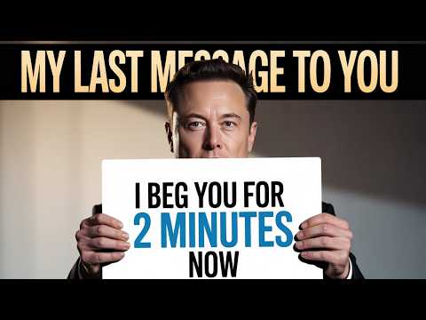 GOD SAYS; I BEG YOU FOR 2 MINUTES NOW! | GOD'S MESSAGE FOR YOU TODAY