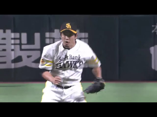 【7回表】ホークス・五十嵐 一打逆転のピンチに渾身のストレート!!  2016/6/30 H-M