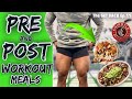 WHAT TO EAT BEFORE & AFTER YOUR WORKOUT FOR MUSCLE GAIN | INTENSE QUAD WORKOUT | The GET BACK Ep.11