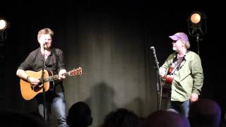 Poul Krebs og Henning Kvitnes på Kulturcafe Ludvig 080315