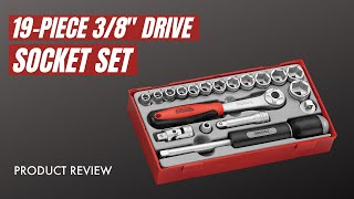 19-Piece 3/8 Inch Drive Socket Set | Product Review | Teng Tools | TT3819