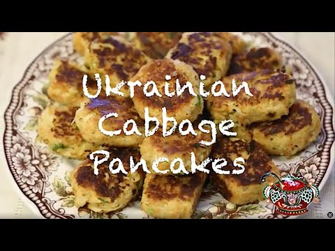 How to Make Ukrainian Cabbage Pancakes (Vegetarian Recipe)