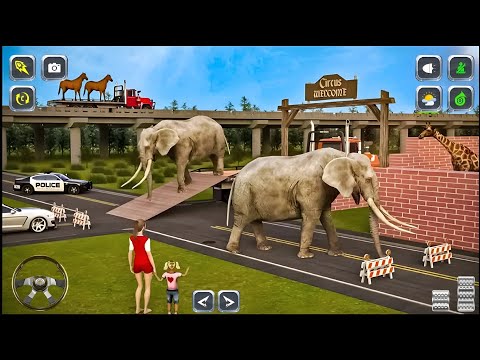 4x4 Offroad transport Animals truck Driving Simulator 3D -  4×4 Offroad Game - Android GamePlay Lv3