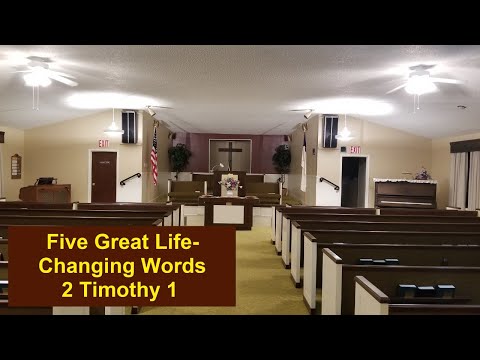 Sunday Morning 9/5/2021 | Five Great Life-Changing Words