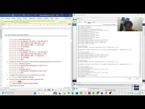 10.4.4 Lab - Build a Switch and Router Network - ILM - TA 2 Praktikum JK